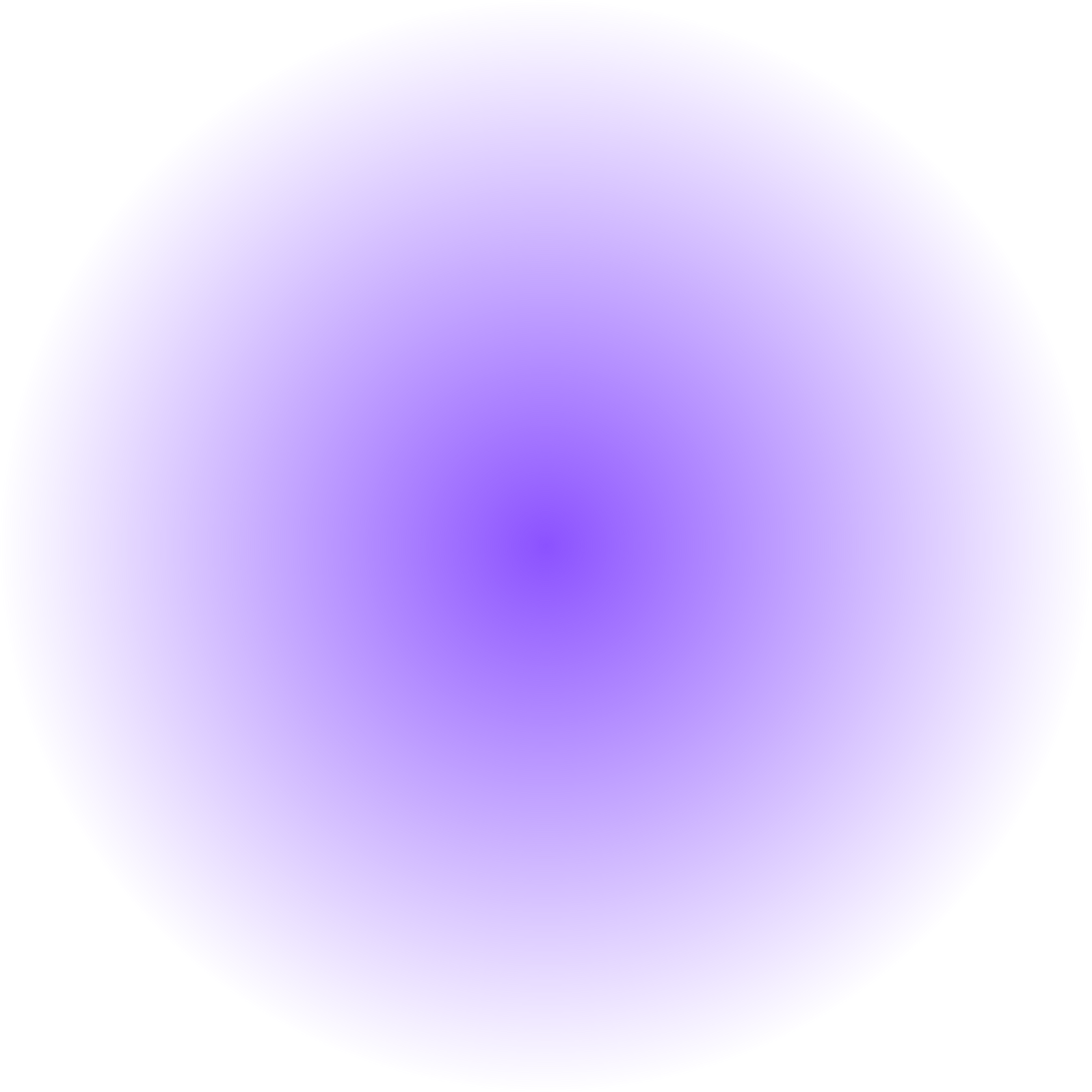 Lilac blur circle. Neon round frame. Shining circle banner.
